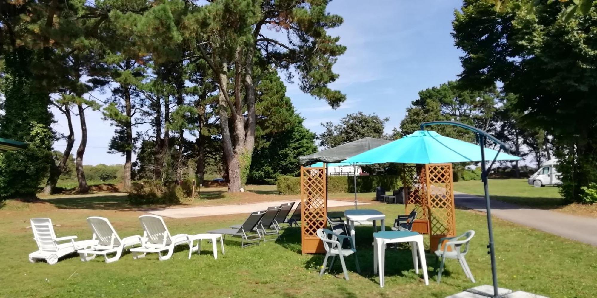 Camping Des Pierres Debout Névez Exterior foto